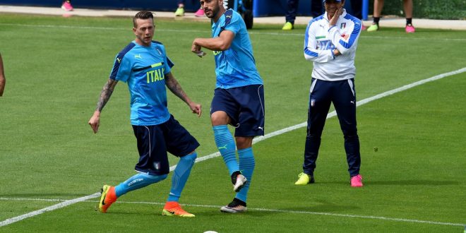 Italia allenamento Euro 2016