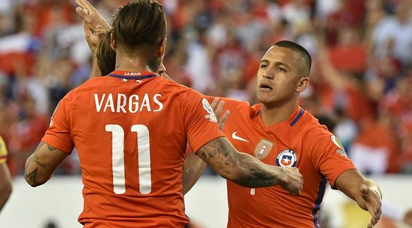 Vargas-Sanchez Cile-Panama Copa America Centenario