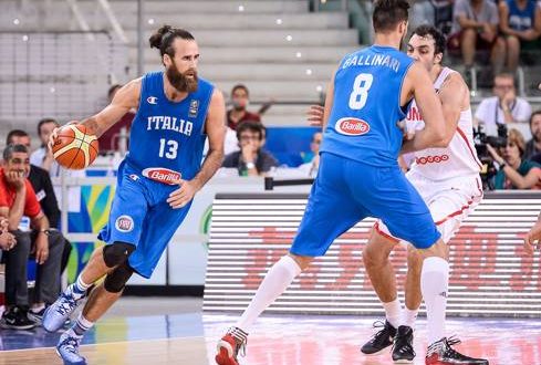 Datome Gallinari Italia-Tunisia Preolimpico Italbasket