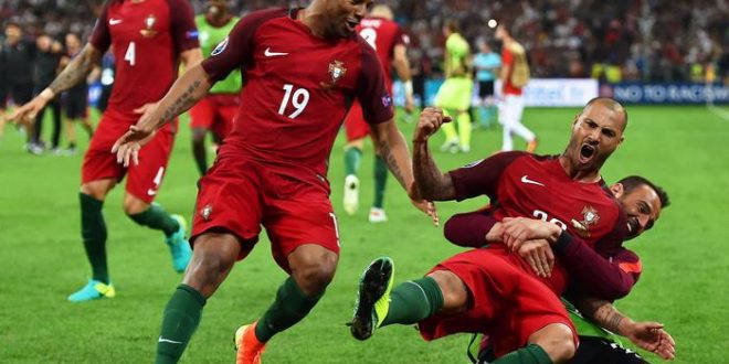 Quaresma esultanza Polonia-Portogallo Euro 2016
