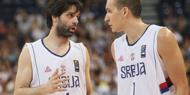 Teodosic-Bogdanovic Serbia basket