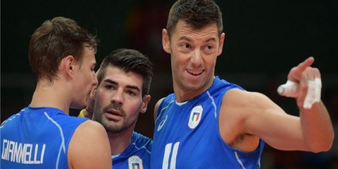 Buti-Lanza-Giannelli Italvolley Italia-Messico Rio 2016
