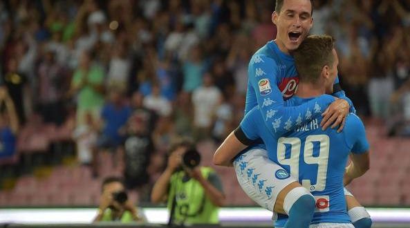 Callejon-Milik Napoli Serie A, foto Ansa