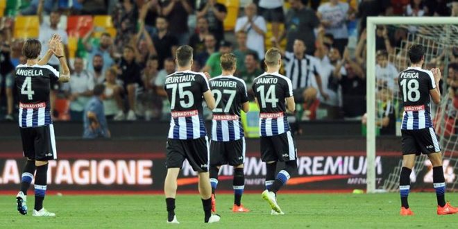 Udinese Serie A 2016-2017, foto Udinese Calcio 1896 Facebook