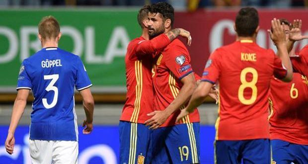 Diego Costa Spagna-Liechtenstein