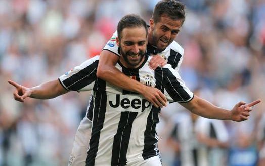 Higuain-Pjanic Juventus, foto Afp