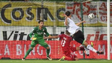 Milan Djuric Cesena-Carpi Serie B, foto Lapresse