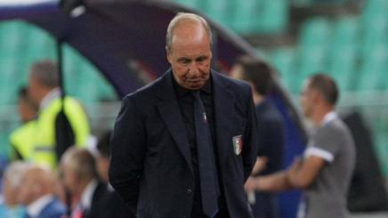 Ventura al debutto, Italia-Francia, foto LaPresse