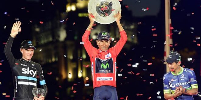 podio vuelta 2016