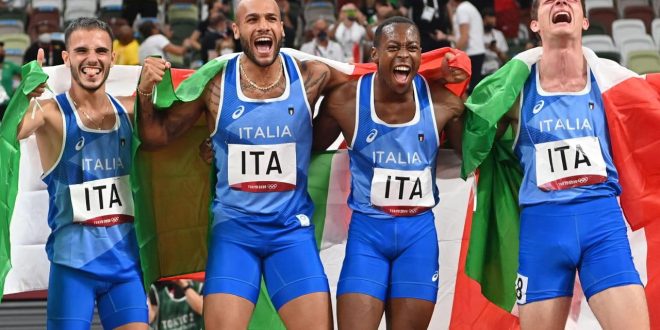 La staffetta 4×100 italiana a Tokyo: l’oro più inaspettato